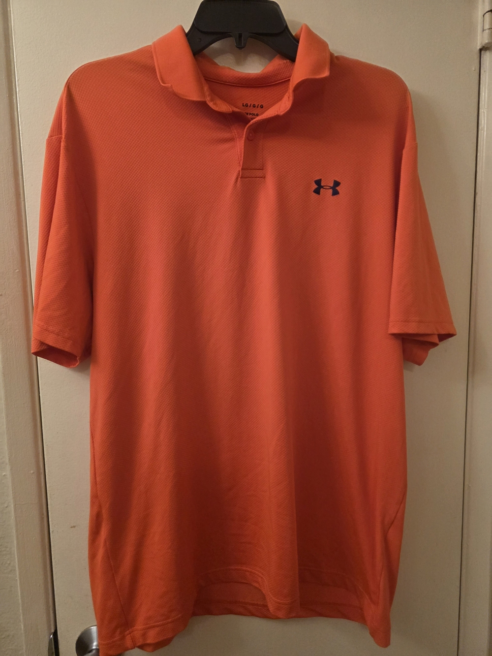 LG Men’s Bright Orange Polo Shirt